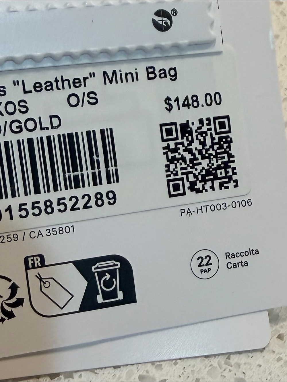 Lululemon Cactus Leather Mini bag with baby& free charm! - Picture 5 of 6